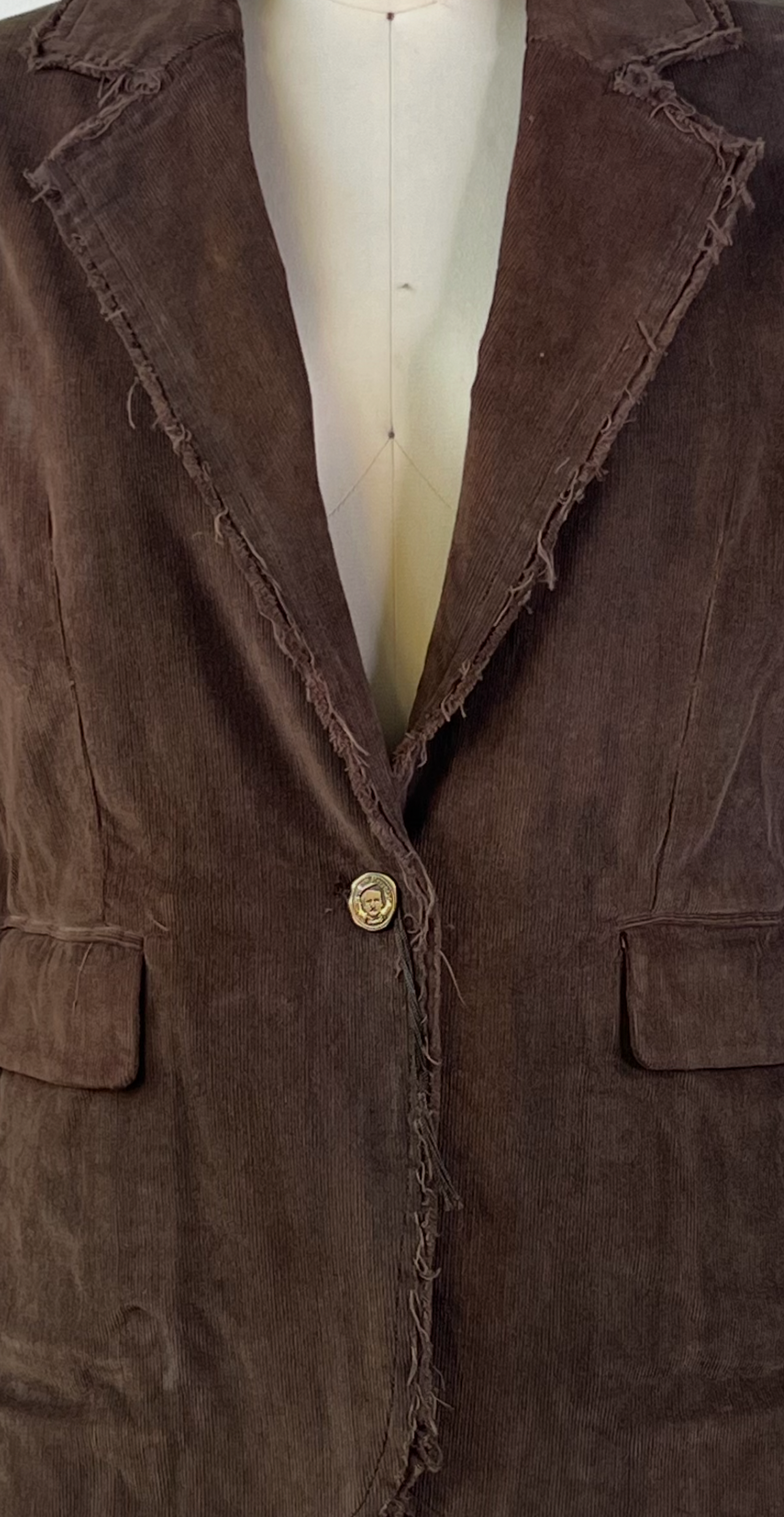 Nina Chocolate Corduroy